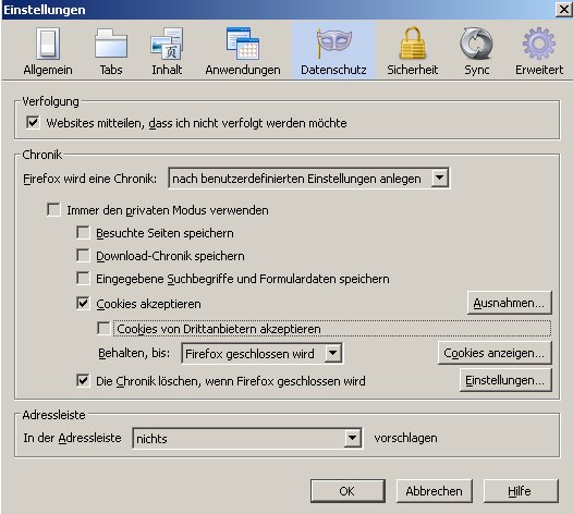 Screenshot (c) NormCast.de