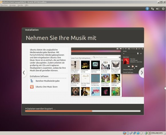 Installierendes Ubuntu in einer Virtual Box / (c) NormCast.de