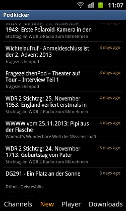 Der Podkicker / Screenshot by NormCast.de