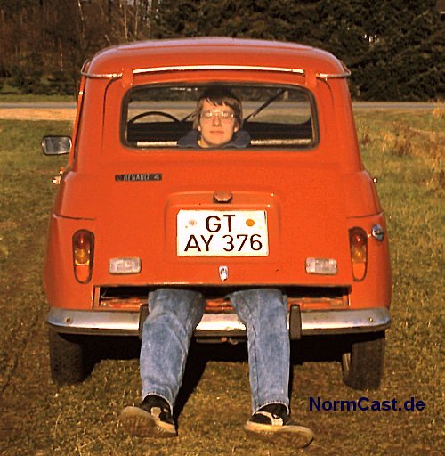 Norman's Renault 4 / Thanks to the incredible 'Müsli-Män' :) / (c) NormCast.de