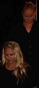 Anna Kurnikowa (vorn) und Anna-Lena Groenefeld