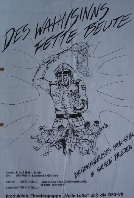 Webereiplakat aus den 80ern / (c) NormCast.de
