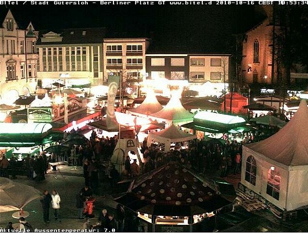 Webcam von BiTel.de blickt auf den Schinkenmarkt 2010