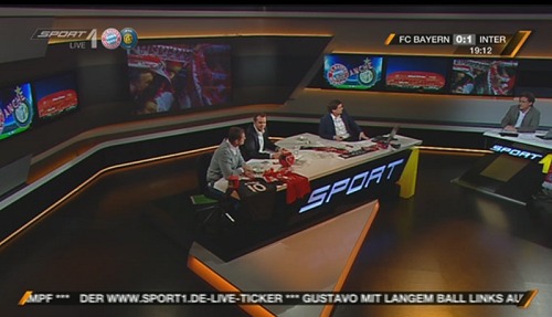 Sport1-Fussball-'Uebertragung' 15.3.11 - Screenshot - (c) NormCast.de