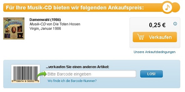 Screenshot Momox.de