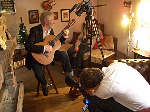 Dreharbeiten am 30.11.11 bei Roger Clarke-Johnson mit Guetersloh TV / (c) NormCast.de
