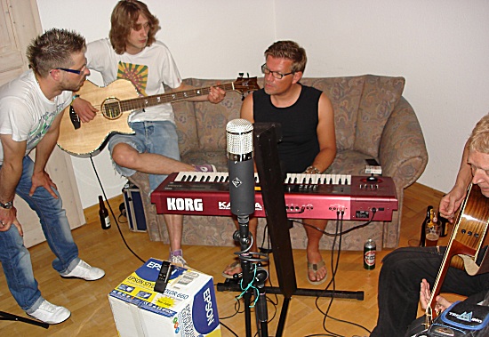 v.L.n.R. Lutz Becker, Josh Meinert, Richie Boehm, Mickey Meinert / (c) NormCast.de