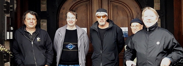 Mit Dietmar Wischmeyer & Hans-Werner Olm & Weiteren vor dem RTM